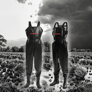 Vadeadores de Pesca Impermeables Unisex Mejorados de Medio Cuerpo con Conjunto de Vadeadores de Pecho de Calidad, Rodilleras de Doble Capa, Pantalones y Zapatos para Lluvia - Product Image 3