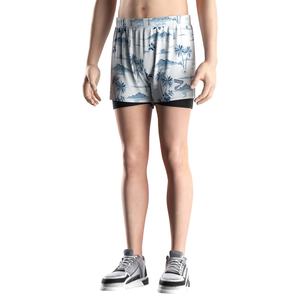 Short de bain extensible double couche pour homme, imperméable, idéal pour l'été et la plage, vente en gros - Product Image 5