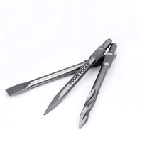 Evian Tools Direct Factory Wholesale High Quality 40Cr Steel Heavy Duty V-Shaped PH65 Stone Chisel 30*410mm Bull Point Masonry