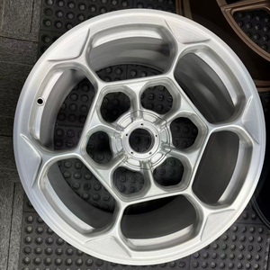 Rines Monobloque Forjados Personalizados para Autos de Pasajeros, Acabado Negro Brillante, para Autos Deportivos <span class=keywords><strong>Lamborghini</strong></span> - Product Image 4