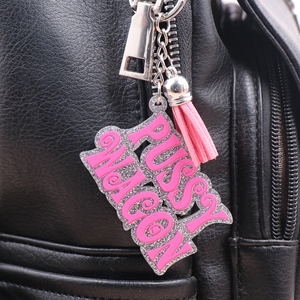 KHS273KH1214 1 Nova peça do produto CN pussy wagon TRENDY Acrílico brilho Keychain