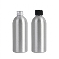 Bouteille en aluminium 500ml 600ml 700ml 28/410 avec bouchon, rechargeable, sans BPA, emballage cosmétique, shampoing, après-shampoing, gel douche, savon
