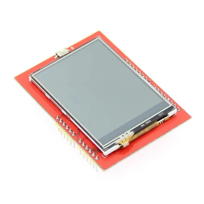2.4 "layar LCD modul TFT 2.4 inci TFT LCD layar warna modul 5V/3.3V adaptor PCB ILI9341 dengan sentuh