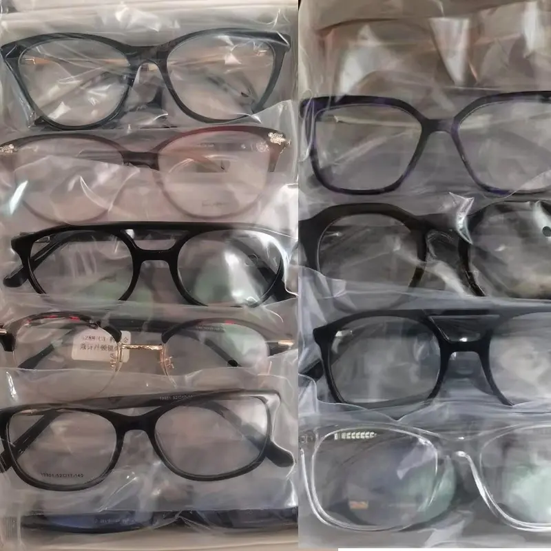 Liquidazione Stock montatura per occhiali da vista in acetato montatura per occhiali da vista in acetato casuale