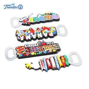 מותאם אישית מתנות קידום מכירות צורה <span class=keywords><strong>pvc</strong></span> רך גומי מקרר מגנט פותחן בקבוק מגנט פותחן - Product Image 1