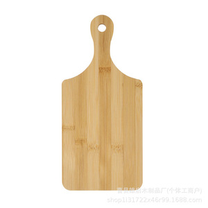 Planche à découper en bambou avec poignée pour servir le pain, le fromage et les charcuteries - Product Image 5