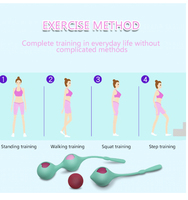 G-Punkt Vibrator Smart Adult Sexspielzeug Kit Vaginal Straffung Liebe Herz Kegel Gewichte Übungs bälle Set Becken übung für Frauen
