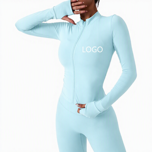 Conjunto Deportivo de Yoga de 3 Piezas para Mujer, Personalizado con Logotipo, Transpirable, Ligero y de Secado Rápido - Product Image 5
