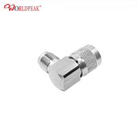 Coude TNC prise mâle vers prise femelle adaptateur RF adaptateurs coaxiaux à 90 degrés connecteur L forme TNC connecteurs coaxiaux adaptateur