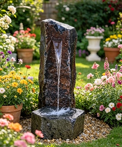 Fuente de Jardín de Piedra Mágica, Tamaño Personalizado, Moderna, Grande, para Exteriores, Duradera, Fácil de Limpiar, para Patio de Hotel - Product Image 1