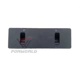 Cadre de plaque d'immatriculation de pare-chocs avant FORWORLD OEM 95B807287J1E0 pour <span class=keywords><strong>Porsche</strong></span> Macan 2014-2018 - Product Image 2