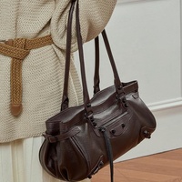 Sacs sous le bras en cuir véritable personnalisés en usine, sacs à main de luxe pour femmes, haute qualité, tendance