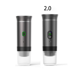 Máquina de café espresso portátil con certificación CE, Mini cafetera autocalentable, batería/carga USB, viaje en coche al aire libre, 20 bares de café - Product Image 2
