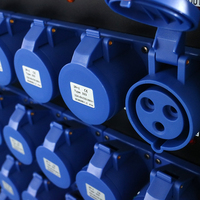 Nouvelle Boîte de Distribution Électrique Étanche pour Scène, Boîtier d'Équipement de Contrôle d'Alimentation Lumière 380V, 26 Canaux, Boîte d'Alimentation Scénique