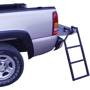 Accesorios para coche, escalera trasera para camioneta, escalera trasera para escalar, puerta trasera, escalera giratoria plegable, escalera para puerta trasera de camioneta - Product Image 1