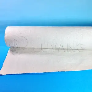 LUYANGWOOL aislamiento de tela de fibra de cerámica refractarios de hilo de tela de cinta cuerda