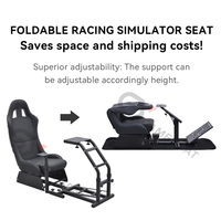 GY032 Vente directe d'usine et installation facile Simulateur de course automobile Cockpit Chaise de jeu à vendre, Thrustmaster T500Rs, Pxn, Moza