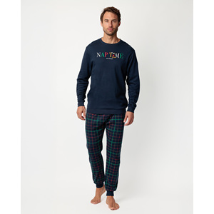ชุดนอนผู้ชายสำหรับผู้ชายเสื้อยืดลายการ์ตูน - Product Image 1