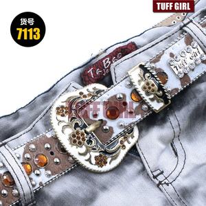 Cinto de cristal para mulheres, plus size personalizado strass ocidental mulheres - Product Image 2