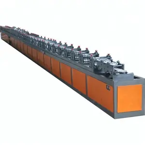 Polyurethane 55/77 PU Foam Roller Shutter Door Roll Forming Machine Slat Panel Making Machine