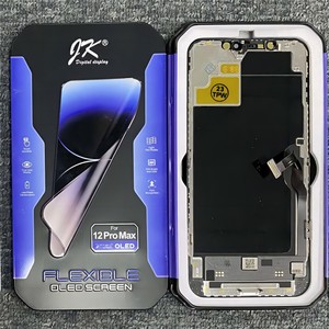 Écran LCD OLED souple IParts JK en gros pour <span class=keywords><strong>iPhone</strong></span> 12 PRO MAX, assemblage d'écran tactile, prise en charge du <span class=keywords><strong>changement</strong></span> de circuit intégré tactile, pièces de réparation - Product Image 2