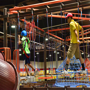 Công viên giải trí trong nhà Betta với tính năng nổi bật của khóa học dây thừng trong công viên <span class=keywords><strong>Trampoline</strong></span> - Product Image 2