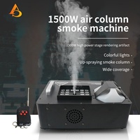 Machine à fumée AICPOSE de haute qualité 1200W RGB 1500W avec LED pour scène, mariage, discothèque