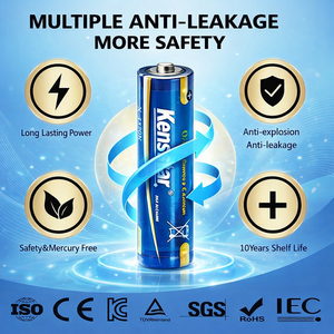 AA <span class=keywords><strong>1.5V</strong></span> 알카라인 배터리 <span class=keywords><strong>LR6</strong></span> AM-3 산업용 일차 전지 CE 인증 - OEM/ODM 가능 - Product Image 4