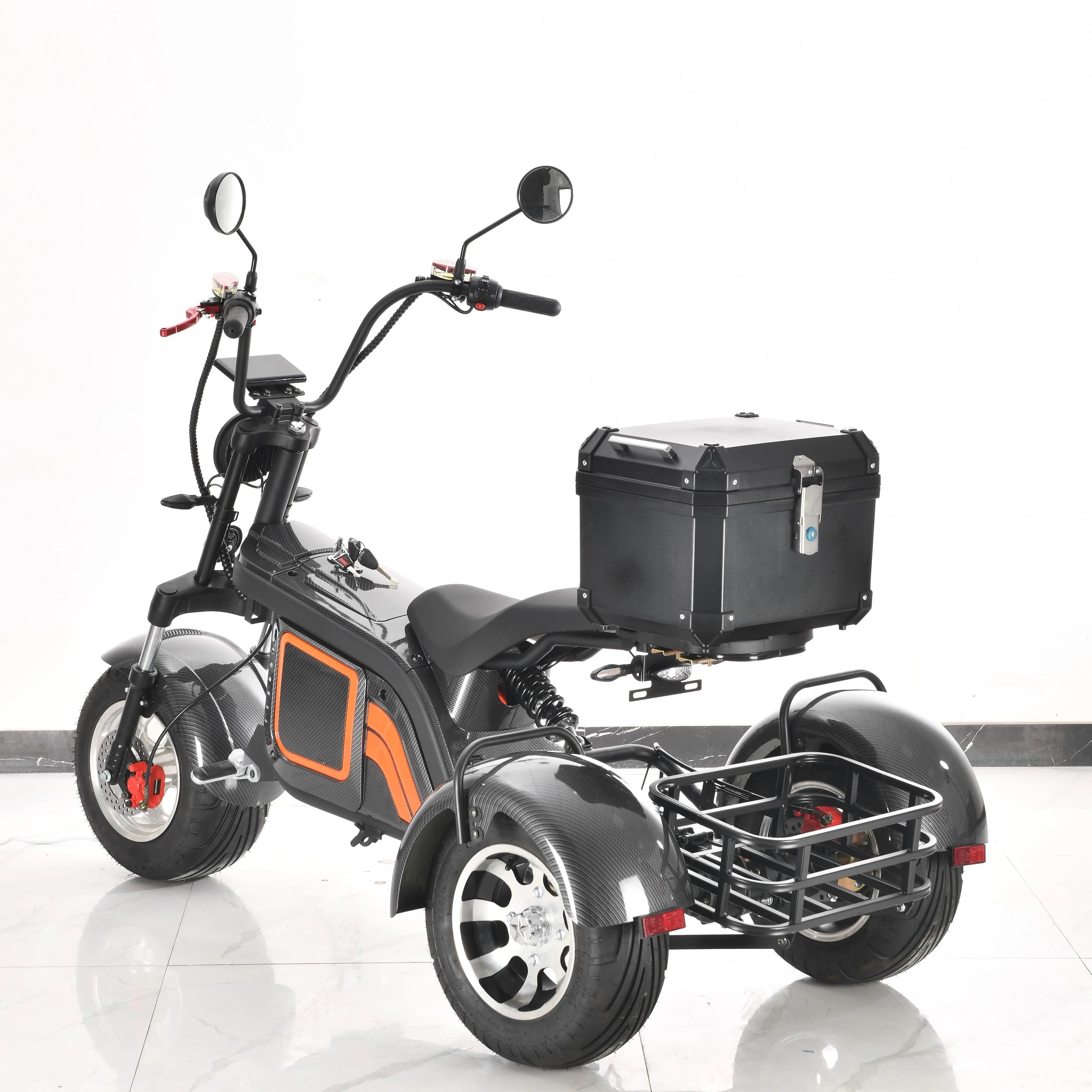 Triciclo elettrico per passeggeri di nuovo Design, 5 posti motorizzati E risciò Made In China