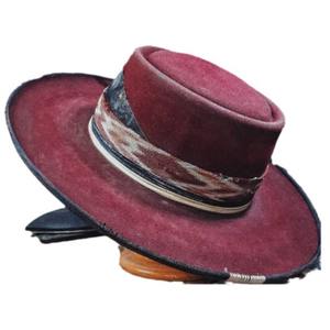 Chapeau Fedora <span class=keywords><strong>Borsalino</strong></span> à large bord en <span class=keywords><strong>feutre</strong></span> 100% laine classique, décontracté, pêche, unisexe - Product Image 1