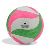 Bola Voli Welstar Ukuran Resmi 5 Berlapis PU Pola Sarang Lebah, Bladder Karet Sentuhan Lembut, Bola Latihan Pertandingan, Logo Kustom OEM