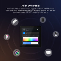 Sonoff Nspanel Pro : Panneau de Contrôle Intelligent pour Maison, Passerelle Zigbee 3.0, Contrôle de Scènes