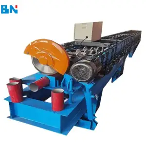 2023 Rain Water Steel Down Spout Making Machine round/square RainSpout/Downpipe making machine Pipe Roll Forming Machine