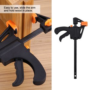 Abrazadera Metálica Tipo F de 4 Pulgadas Ajustable para Carpintería - Product Image 2