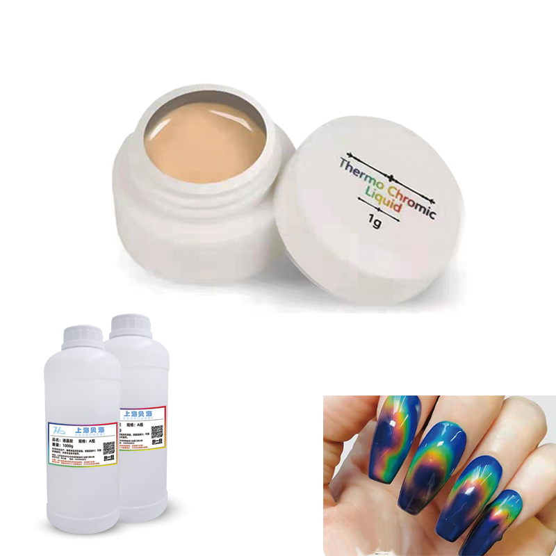 Жидкий кристалл, термохромный Гель-лак для ногтей, термохромные чернила для краски настроения
