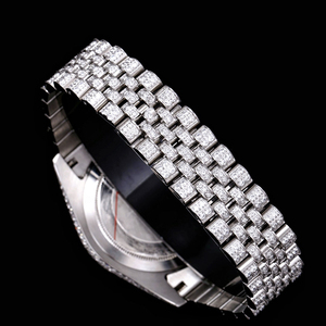 Reloj de Lujo para Hombre con Diamantes, Reloj Mecánico Automático de Acero Inoxidable - Product Image 3