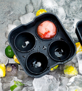 Biểu Tượng Tùy Chỉnh BPA FREE <span class=keywords><strong>Cube</strong></span> Khay Sphere <span class=keywords><strong>Ice</strong></span> Ball Cấp Thực Phẩm Silicone <span class=keywords><strong>Ice</strong></span> Cream Cubes Khuôn Với Nắp Cho Whiskey Bán Buôn Nhà Sản Xuất - Product Image 4