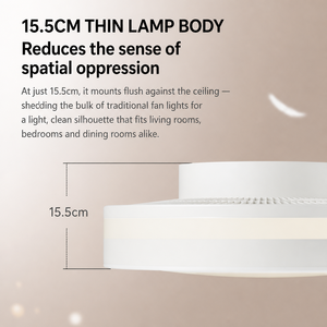 Ventilador de Techo Inteligente sin Aspas <span class=keywords><strong>Yeelight</strong></span> 3.0, 78W, Ra98, 2700-5300K, para Dormitorio, Compatible con la Aplicación Mi Home, Venta al Por Mayor - Product Image 3