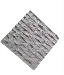 Fornecimento de fábrica Revestimento de pedra flexível com textura de pedra de placa de preço de atacado