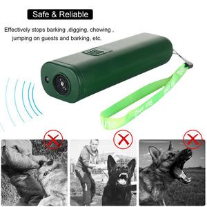 Xách tay siêu âm Dog đào tạo động vật Repeller Chaser dừng sủa vỏ chó răn đe thiết bị - Product Image 3