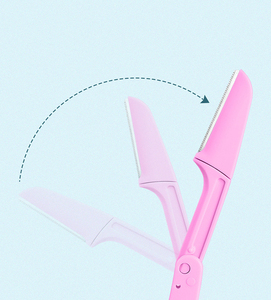 Juego de 3 Depiladores de Cejas Plegables de Color Rosa, Cuchilla para Depilar, Depiladora Facial - Product Image 5
