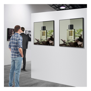 19.2 Inch Wall Mounted Android <b>Monitor</b> Advertising Player Indoor 2K <b>Touch</b> Display <b>Screen</b> LCD Square Digital Frame - Product Image 3