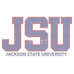 JSU Football Team Logo Jackson State Hitze presse Bling Crystal Strass Transfer Motiv für Kleidung - Product Image 2
