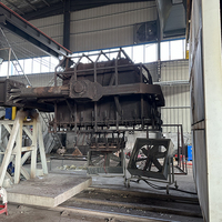 JH-Mech Vente en gros Mangeoire à poulet avec poignée à loquet Capacité de 85-120lbs Grande mangeoire automatique en acier pour volaille