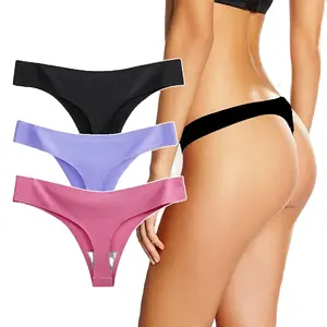 Women's sexy underwear briefs ladies Sexy Transparent Lace Thongs Butterfly Accessories G String Women Underwear