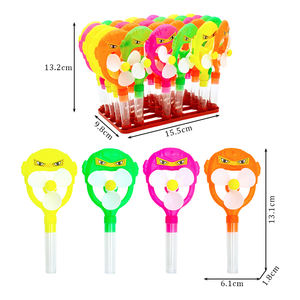 Jouets de bonbons vides avec ventilateur de <span class=keywords><strong>moulin</strong></span> <span class=keywords><strong>à</strong></span> <span class=keywords><strong>vent</strong></span> en plastique jouet jouets promotionnels distributeur porte-conteneur pour bonbons sucrés en vrac 2g - Product Image 6