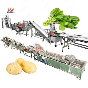 Garlic Air Bubble Washing Machine Automatic Work Vegetable And Berry Washer Or Leeks Celery Vegetable Washer