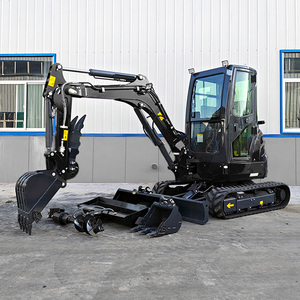 Bestselling Products Free Shipping 3 Ton 2.5 Ce Epa Engine Farm Cabin Mini Digger <b>Small</b> Hydraulic Crawler Excavator 2 for Sale - Product Image 1