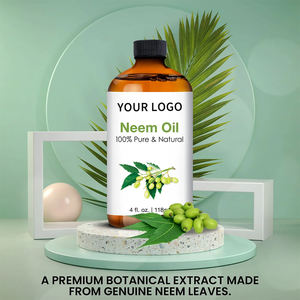 زيت النيم العضوي للشعر بعلامة تجارية خاصة، مستخلص زيت النيم المضغوط على البارد المركز للبشرة والشعر والوجه - Product Image 4