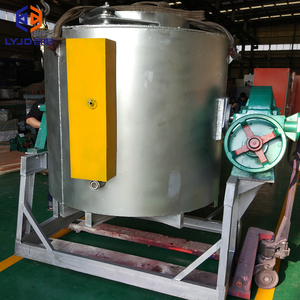 Nhà Máy Cung Cấp 250 Kg 500 Kg Nhôm Brass Đồng Phế Liệu Nóng Chảy Lò 80KW Lò Cảm Ứng Máy - Product Image 6